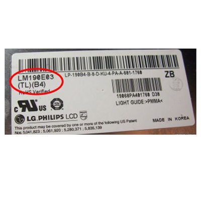 Buon prezzo LM190E03-TLB4 19.0 pollici 1280*1024 Modulo schermo LCD in linea