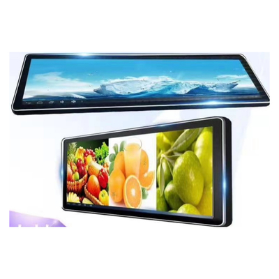 Buon prezzo display per scaffale da 24,0 pollici, display ultra wide, display LCD a barra allungata da parete in linea