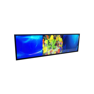 Buon prezzo Striscia LCD allungata da 35,4 pollici 1920 * 360 display a striscia allungata per interni in linea